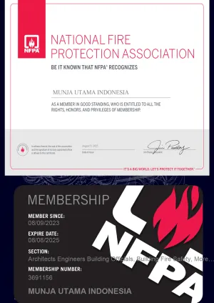 MEMBER NFPA PT MUNJA UTAMA INDONESIA